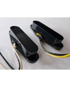 Mustang duo sonic guitar pickups set black neck + bridge