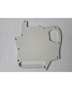 Jaguar pickguard 3ply parchment no pickup holes fits Fender 62 made in USA