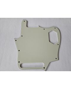 Jaguar pickguard 3ply mint green no pickup holes fits Fender 62 made in USA