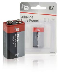 (1) Quality 9 Volt battery type LR22 alkaline BAT-9V