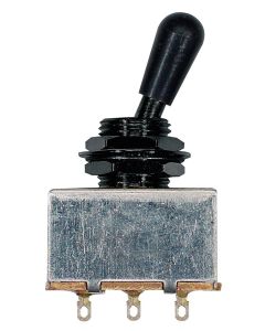 3-way toggle box switch for guitar & bass black SW-5-BB