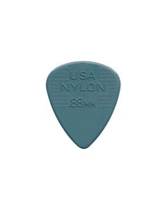 5x Dunlop nylon standard picks dark grey 0.88mm 44-P-88