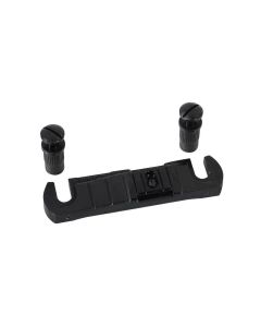 Wilkinson GTB tailpiece bridge zinc black B-GTB-B