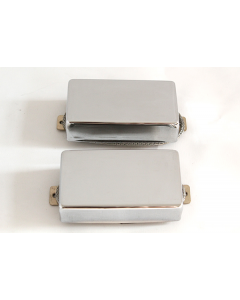 Set alnico Les paul humbucker pickups covered chrome 