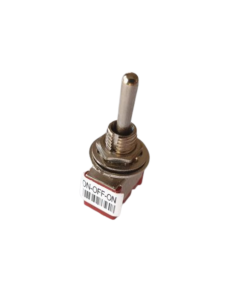 Mini switch 3 way ON OFF ON with 3 poles with a round bat