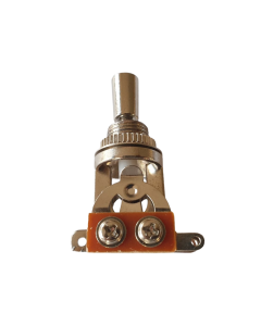 3 way quality guitar toggle switch chrome with chrome tip