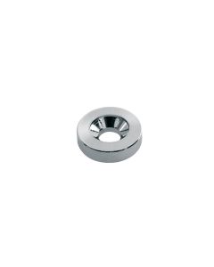 (4) Guitar & Bass Chrome Neck Screw Bushings W-710-C