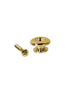 Large strap buttons set gold for guitar & bass EP-RR-G