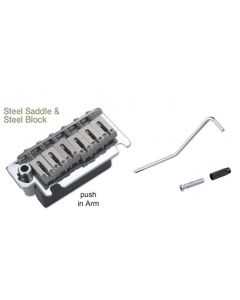 Stratocaster 10.8mm Steel block tremolo bridge assembly kit