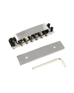 Quality Tune o matic Chrome Bridge for Rickenbacker 
