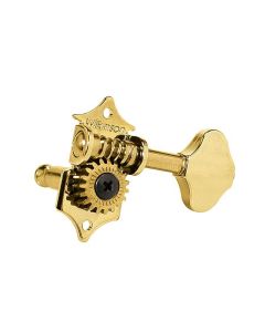 Wilkinson open style guitar tuners 3L + 3R gold WJ-28N/GD