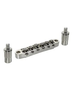 Quality guitar tune o matic roller bridge nickel B-205-N