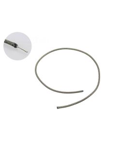 USA shielded waxed cotton braided wire 1ft PBWS1