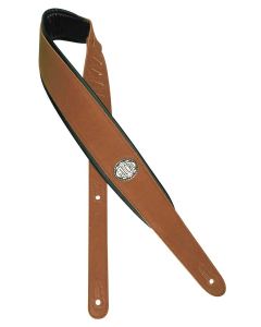 Gaucho Padded Series guitar strap brown GST-314-LBR
