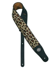 Gaucho Wildlife Series guitar strap leopard  GST-340-LE