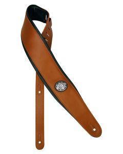 Gaucho Padded Deluxe Series guitar strap brown GST-600-BR