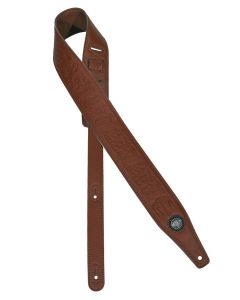 Gaucho Buffalo I Series guitar strap brown GST-641-BR