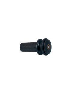 (1) Acoustic guitar Ebony bridge pin with parisian dot 334-E