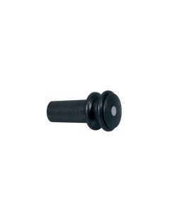 (1) Acoustic guitar Ebony bridge pin with pearl dot 333-E