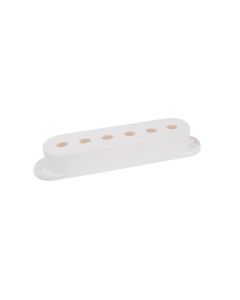 (1) Stratocaster single coil pickup cover white 52mm
