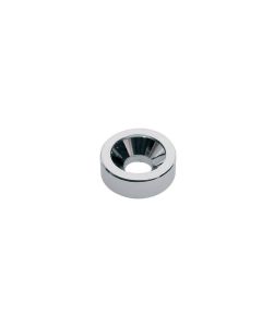 (4) Guitar neck mounting ferrules chrome 14mm W-740-C