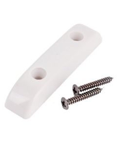 P-bass and Jazz bass quality thumbrest white + screws