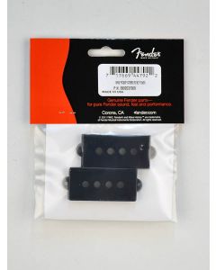 Fender P-bass precision pickup covers black 099-2037-000