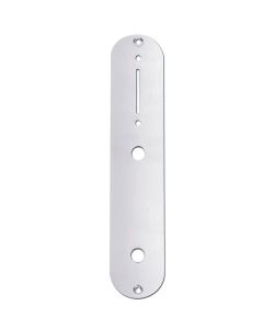 Tele control plate metric potentiometers chrome CP-TE-C