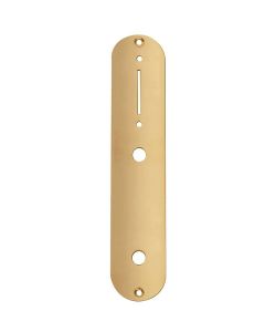 Tele control plate metric potentiometers gold + screws CP-TE-G