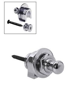 Strap lock set chrome for guitar and bass BSL-20-CH 