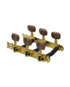 Classical guitar tuners gold amber knobs MH102G-A1R