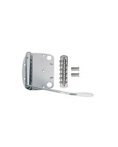 Mustang guitar tremolo + bridge set chrome fits fender