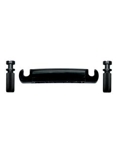Les paul SG explorer style tailpiece black + studs T-70-B