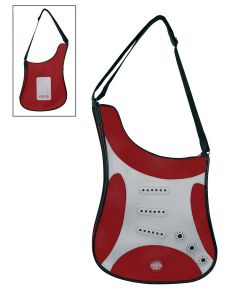 Gaucho stratocaster guitar shoulder bag red SBAG-RD