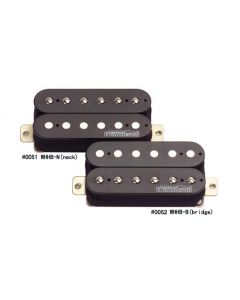 Wilkinson WHHB high output alnico humbucker set black