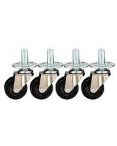 4 Fender swivel casters including mounting hardware 099-4000-000