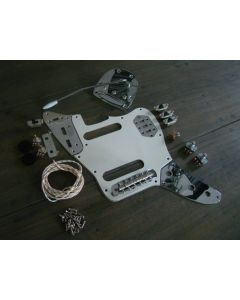 Jaguar replacement hardware pickguard wiring kit parchment