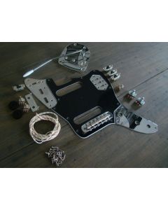 Jaguar replacement hardware pickguard wiring kit black