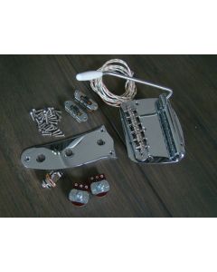 Mustang replacement hardware pickguard wiring kit black