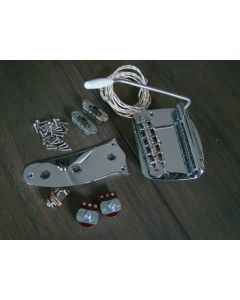 Mustang replacement hardware pickguard wiring kit parchment