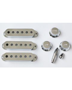 Stratocaster guitar accessory kit chrome fits fender