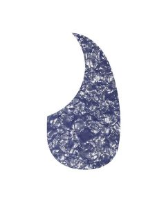 Acoustic self adhesive pickguard ocean blue pearl AG-100-POB