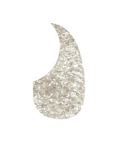 Acoustic guitar self adhesive pickguard pearl white AG-100-PW