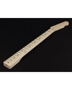 Allparts telecaster maple guitar neck 7,25" radius, 21 frets sanded/unfinished TMO