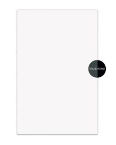 Boston pickguard material 1ply 450mm x 290mm transparent PG-134-TR