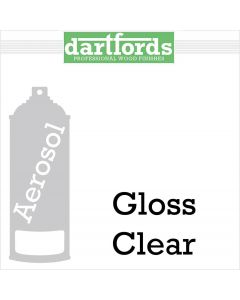 Dartfords Nitrocellulose Lacquer Gloss Clear 400ml aerosol FS5000
