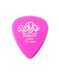 5x Dunlop delrin 500 picks pink 0.71mm 41-R-71