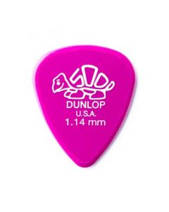 5x Dunlop delrin 500 picks magenta 1.14mm 41-R-114