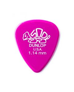 5x Dunlop delrin 500 picks magenta 1.14mm 41-R-114