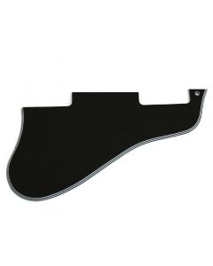 ES-335 short guitar pickguard 5ply black fits Gibson